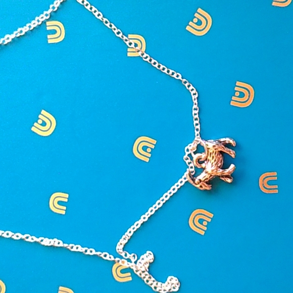 Hand Crafted Jewelry - New Handmade Goat Pendant Necklace